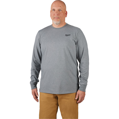 T-shirt de travail hybride, Hommes, Petit, Gris Distribution Jean Lapalme