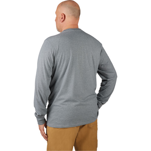 T-shirt de travail hybride, Hommes, Petit, Gris Distribution Jean Lapalme