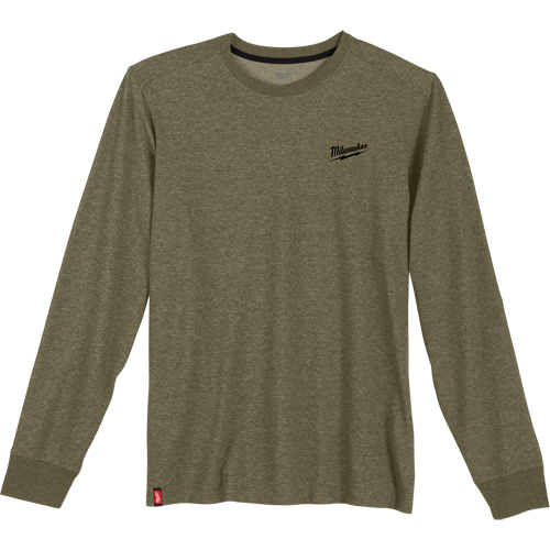 Hybrid Work Tee Shirt, Men's, Small, Green Distribution Jean Lapalme