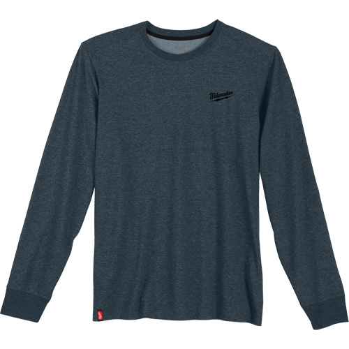 Hybrid Work Tee Shirt, Men's, Small, Blue Distribution Jean Lapalme