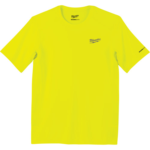 Chandail l&eacute;ger &agrave; haute visibilit&eacute; Workskin, Hommes, Petit, Jaune Distribution Jean Lapalme
