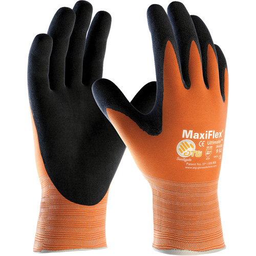 ATG MaxiFlex&reg; Active Seamless Knit Gloves, X-Small, Nitrile Coating, 15 Gauge, Lycra&reg;/Elastane Shell Distribution Jean Lapalme