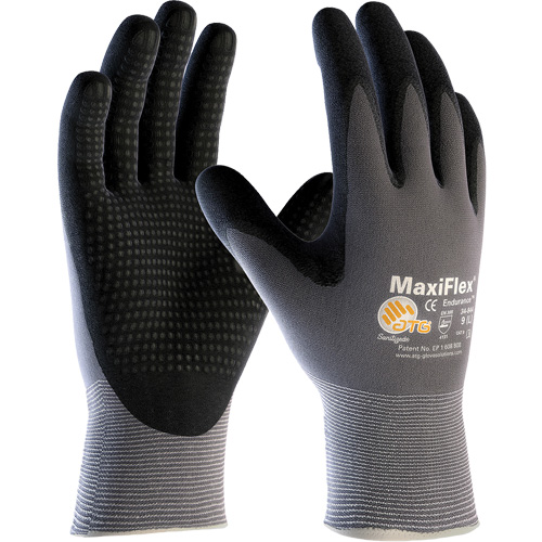 ATG MaxiFlex&reg; Endurance Touchscreen Compatible Gloves, X-Small, Nitrile Coating, 15 Gauge, Nylon/Lycra&reg; Shell Distribution Jean Lapalme