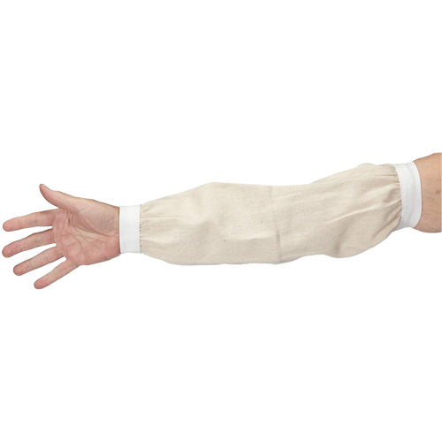 Sleeves, 18", Cotton, White Distribution Jean Lapalme