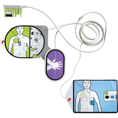 CPR Uni-Padz Adult & Pediatric Electrodes, Zoll AED 3 For, Class 4 Distribution Jean Lapalme