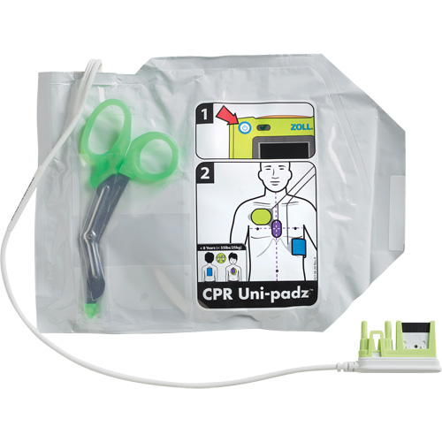 CPR Uni-Padz Adult & Pediatric Electrodes, Zoll AED 3 For, Class 4 Distribution Jean Lapalme