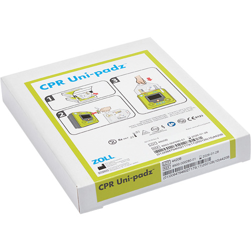 CPR Uni-Padz Adult & Pediatric Electrodes, Zoll AED 3 For, Class 4 Distribution Jean Lapalme