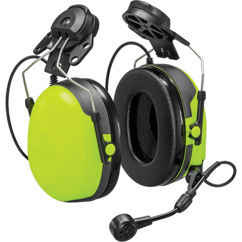 Casques d'&eacute;coute Peltor CH-3, Style Fixation pour casque, 24 dB Distribution Jean Lapalme