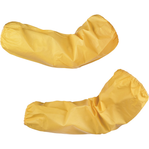 ChemMax 1 Disposable Sleeves, 18" long, Polyethylene/Polypropylene, Yellow Distribution Jean Lapalme