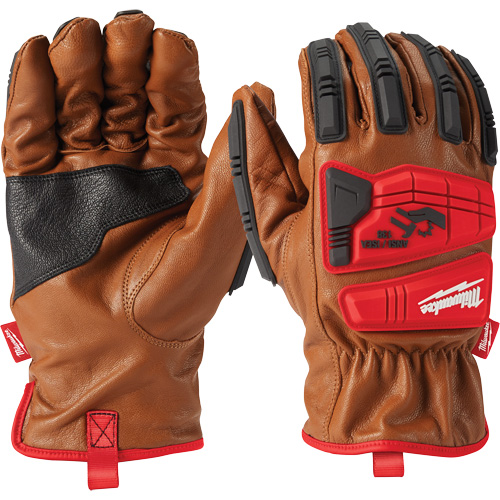 Gants en peau de ch&egrave;vre Impact, Petit, Paume en Cuir fleur Distribution Jean Lapalme