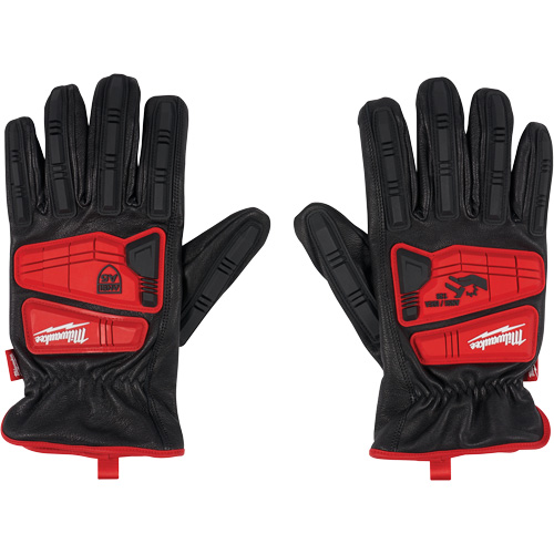 Gants en peau de ch&egrave;vre Impact, Moyen, Paume en Cuir fleur Distribution Jean Lapalme