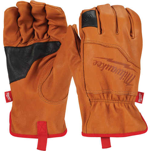 Leather Gloves, Small, Grain Goatskin Palm Distribution Jean Lapalme