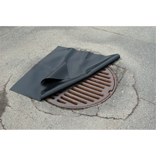 Couvercles de drains en n&eacute;oprene, Carr&eacute;e, 36" lo x 36" la Distribution Jean Lapalme