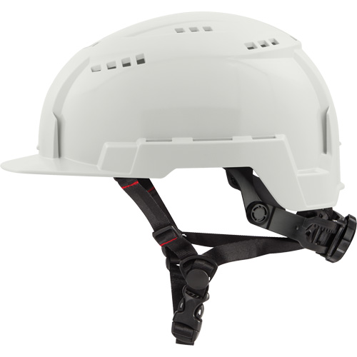 Casque &agrave; bordure avant avec support &agrave; lampe de poche Bolt, Suspension Rochet Distribution Jean Lapalme