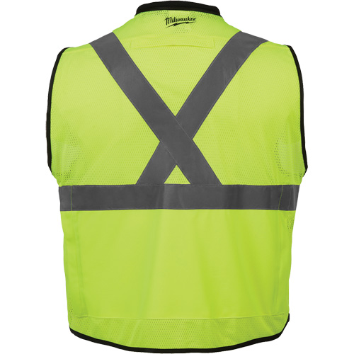 Veste de s&eacute;curit&eacute; haute performance, Jaune lime haute visibilit&eacute;, Grand/T-Grand Distribution Jean Lapalme
