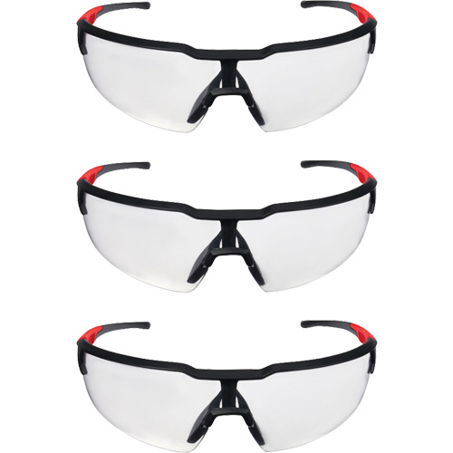 Safety Glasses, Clear Lens, Anti-Scratch, ANSI Z87+/Meets/Exceeds CSA Z94.3 Distribution Jean Lapalme