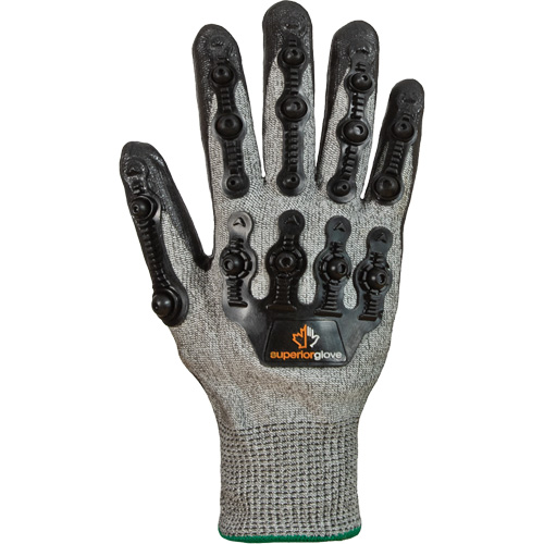 Gants antichocs TenActiv STXFNVB, Moyen, Paume en Synth&eacute;tique, Poignet Poignet en tricot Distribution Jean Lapalme