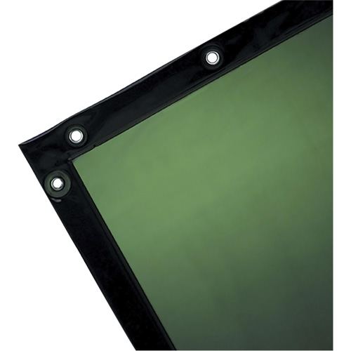 Rideau pour soudure, 72" x 72", Transparence Moyenne, Vert Distribution Jean Lapalme