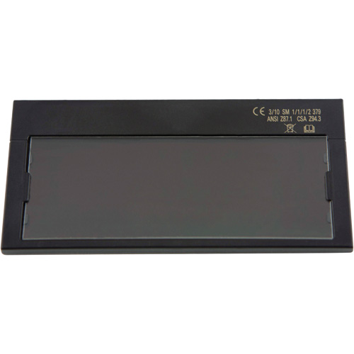Filtre autoassombrissant de rechange Solera II, 4-1/4" la x 2" ha Champ de vision, Pour utilisation avec HSL-1, HSL-2 et Huntsman Distribution Jean Lapalme