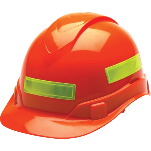 Lime-Green Reflective Hardhat Stickers Distribution Jean Lapalme