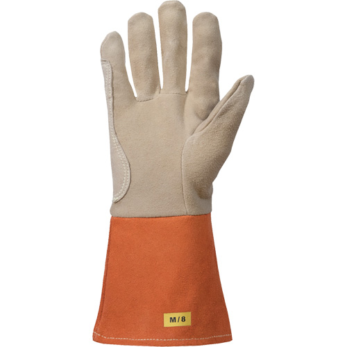Gants de soudage TIG, Cuir fleur de daim, Taille Moyen Distribution Jean Lapalme