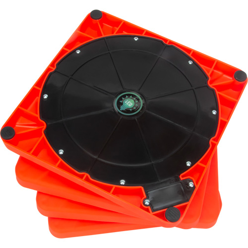 C&ocirc;ne de signalisation repliable, 28" h, Orange Distribution Jean Lapalme