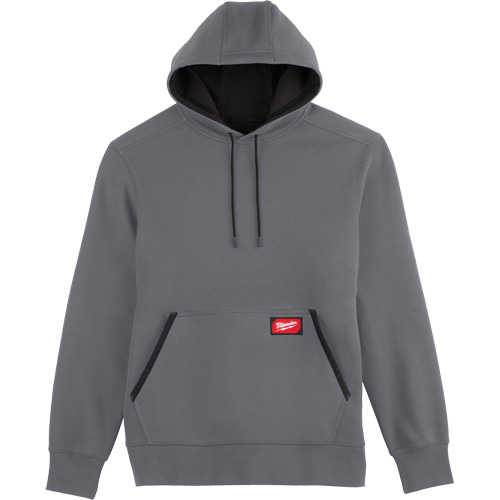 Midweight Pullover Hoodie, Men's, Small, Grey Distribution Jean Lapalme