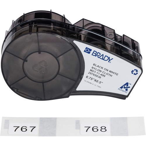 Aggressive Adhesive Multi-Purpose Labels with Ribbon, Black Distribution Jean Lapalme