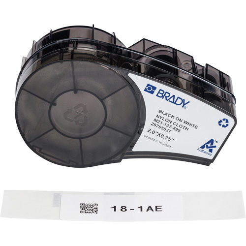 Aggressive Adhesive Multi-Purpose Labels with Ribbon, Black Distribution Jean Lapalme