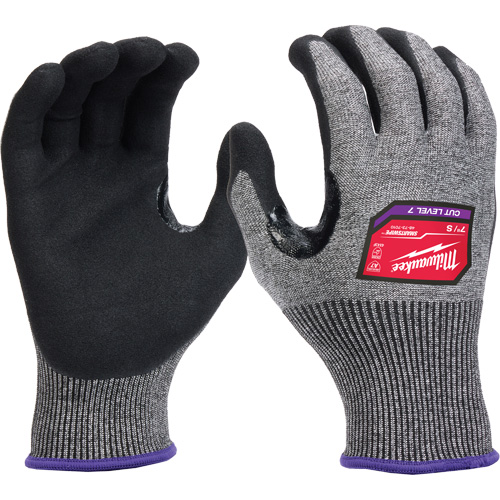 Gants enduits par trempage &agrave; dext&eacute;rit&eacute; &eacute;lev&eacute;e, Taille Petit, Calibre 18, Rev&ecirc;tement Nitrile, Enveloppe en Nylon/Poly&eacute;thyl&egrave;ne/Tungst&egrave;ne, ASTM ANSI niveau A7/EN 388 niveau 4 Distribution Jean Lapalme