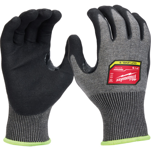 Gants enduits par trempage &agrave; dext&eacute;rit&eacute; &eacute;lev&eacute;e, Taille Petit, Calibre 18, Rev&ecirc;tement Nitrile, Enveloppe en Nylon/Poly&eacute;thyl&egrave;ne/Tungst&egrave;ne, ASTM ANSI niveau A9/EN 388 niveau F Distribution Jean Lapalme