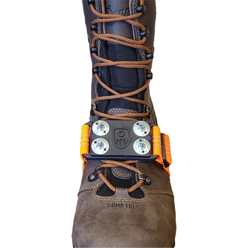 Crampon &agrave; glace anti&eacute;tincelles Midcleat, Acier au carbone, Traction Crampon, Taille unique Distribution Jean Lapalme