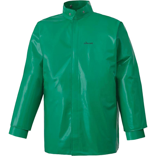 J43 380 Manteau CA-43 ignifuge et r&eacute;sistant aux produits chimiques et aux acides, Petit, Vert Distribution Jean Lapalme