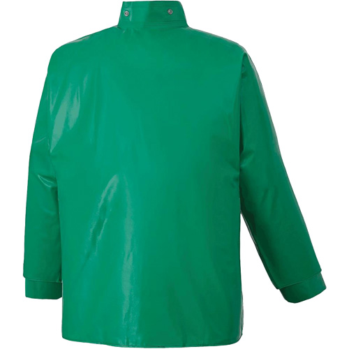 J43 380 Manteau CA-43 ignifuge et r&eacute;sistant aux produits chimiques et aux acides, Petit, Vert Distribution Jean Lapalme