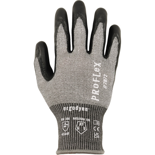 Gants r&eacute;sistant &agrave; la coupe Proflex 7072, Petit, Calibre 18, Rev&ecirc;tement Nitrile, ASTM ANSI niveau A7/EN 388 niveau F Distribution Jean Lapalme
