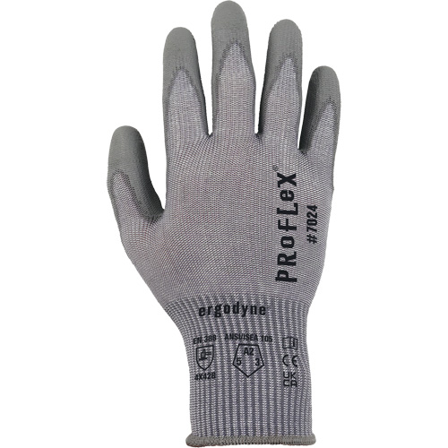 ProFlex 7024 Cut-Resistant Gloves, Small, 13 Gauge, Polyurethane Coated, ASTM ANSI Level A2/EN 388 Level B Distribution Jean Lapalme