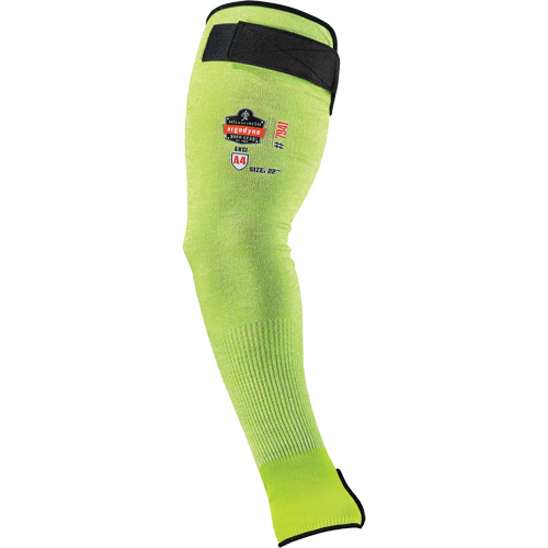 Manche de protection contre la coupe ProFlex 7941-PR, TenaLux, 22", ASTM ANSI niveau A4/EN 388 niveau D, Lime haute visibilit&eacute; Distribution Jean Lapalme