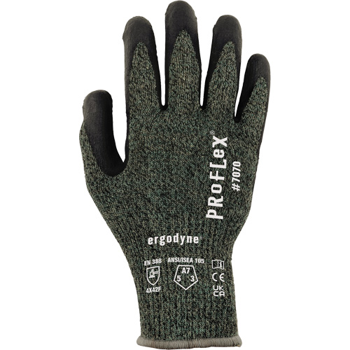 Gants enduit de nitrile r&eacute;sistant &agrave; la coupe ProFlex 7070, Petit, Calibre 13, Rev&ecirc;tement Nitrile, ASTM ANSI niveau A7/EN 388 niveau F Distribution Jean Lapalme