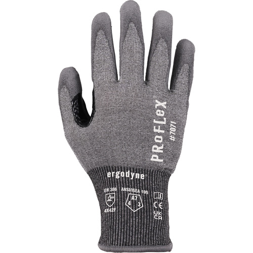 Gants enduit de PU r&eacute;sistant &agrave; la coupe ProFlex 7071, Petit, Calibre 18, Rev&ecirc;tement Polyur&eacute;thane, ASTM ANSI niveau A7/EN 388 niveau F Distribution Jean Lapalme