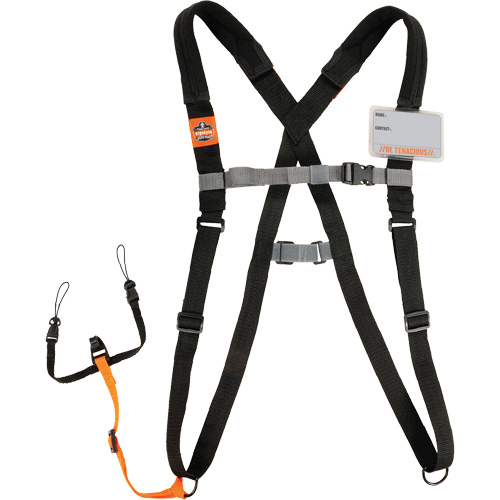 Squids 3138 Padded Barcode Scanner Harness & Lanyard for Mobile Computers, Fixed Length, Loop Distribution Jean Lapalme