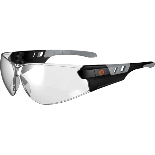 Lunettes de s&eacute;curit&eacute; sans monture Skullerz SAGA, Lentille Int&eacute;rieur/ext&eacute;rieur, Anti-&eacute;gratignures, ANSI Z87+/R&eacute;pond ou surpasse la norme CSA Z94.3 Distribution Jean Lapalme