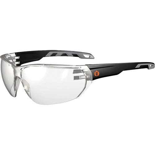 Lunettes de s&eacute;curit&eacute; sans monture Skullerz VALI, Lentille Int&eacute;rieur/ext&eacute;rieur, Anti-&eacute;gratignures, ANSI Z87+/R&eacute;pond ou surpasse la norme CSA Z94.3 Distribution Jean Lapalme