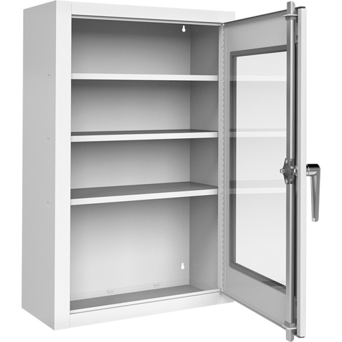 Armoire &agrave; pharmacie verrouillable avec porte en Plexiglas Distribution Jean Lapalme