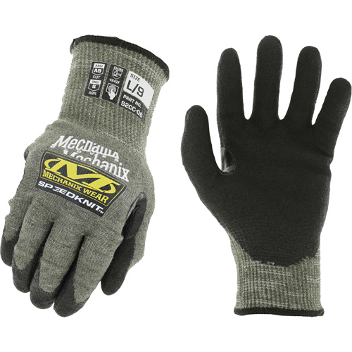 Gants de travail Speedknit, Taille 7, Calibre 13, Rev&ecirc;tement Ur&eacute;thane, Enveloppe en PEHP/Tungst&egrave;ne, ASTM ANSI niveau A9 Distribution Jean Lapalme