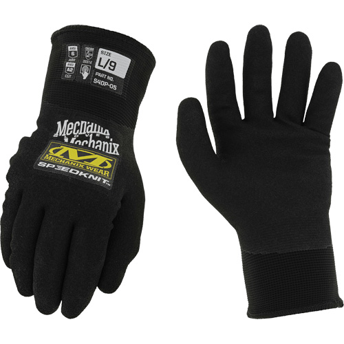 Speedknit Thermal Gloves, Size 7, 15 Gauge, Nitrile Coated, Nylon Shell, ASTM ANSI Level A2 Distribution Jean Lapalme