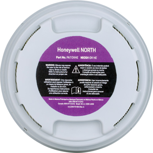 HEPA Filter Cartridge, Organic Vapour Distribution Jean Lapalme