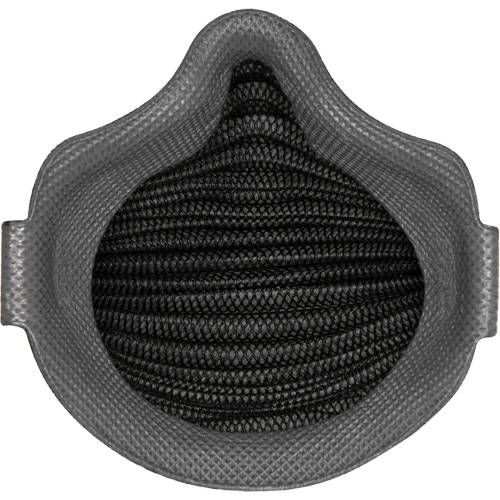 AirWave M Series Black Disposable Masks with SmartStrap&reg; & Full Foam Flange, N95, NIOSH Certified, Small Distribution Jean Lapalme