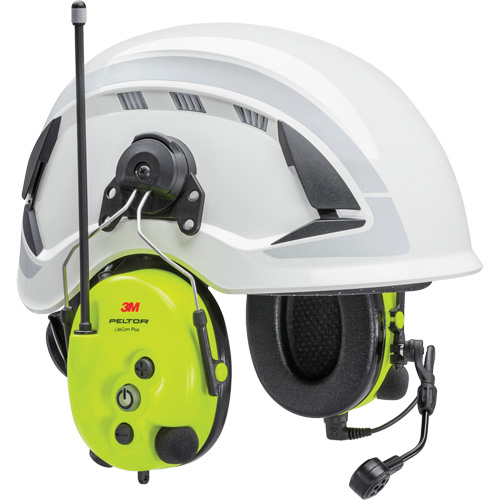 PELTOR LiteCom Plus Headset, Cap Mount Style Distribution Jean Lapalme