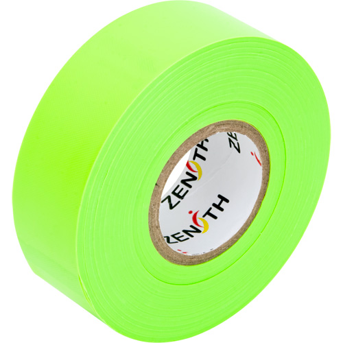 Flagging Tape, 1.1875" W x 164' L, Fluorescent Green Distribution Jean Lapalme