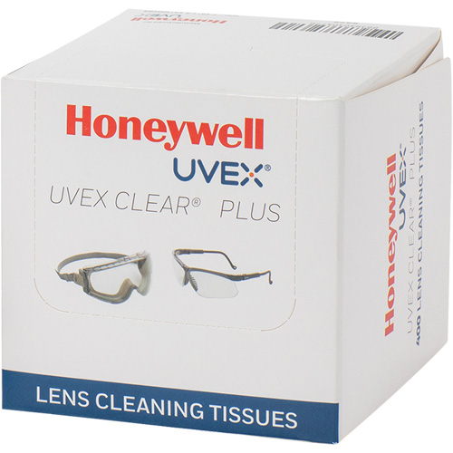 Uvex Clear&reg; Plus Lens Tissues, 4.125" x 3.96" Distribution Jean Lapalme